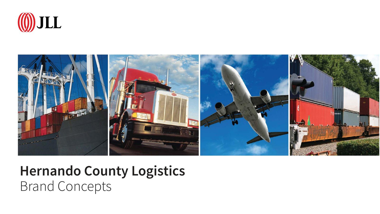 Hernando County Logistics: identity concepts for a JLL development