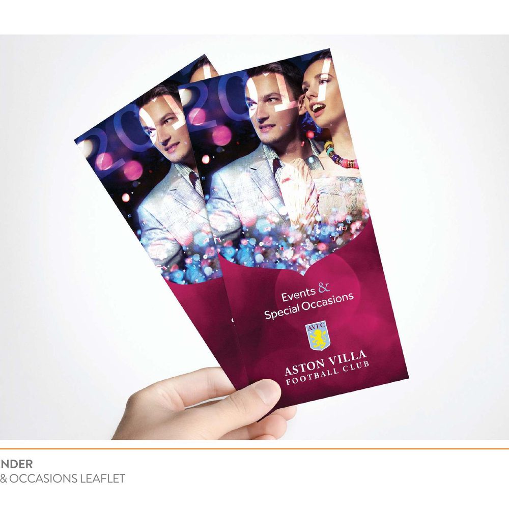 Aston Villa brand deck cover