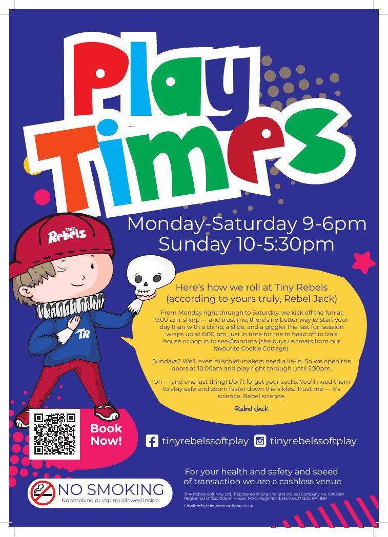 Play times poster, A1