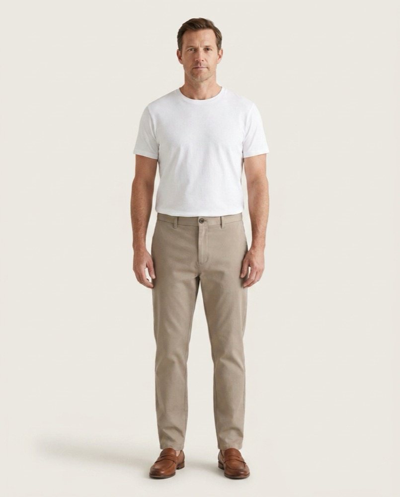 Look: chino